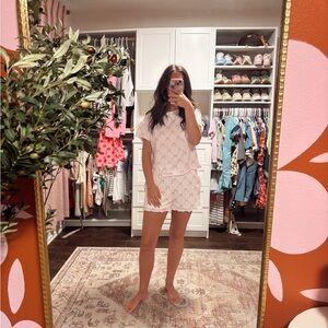 Pink + Blue Bow Pajamas set of 2